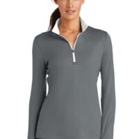 Ladies Dri FIT Stretch 1/2 Zip Cover Up Thumbnail